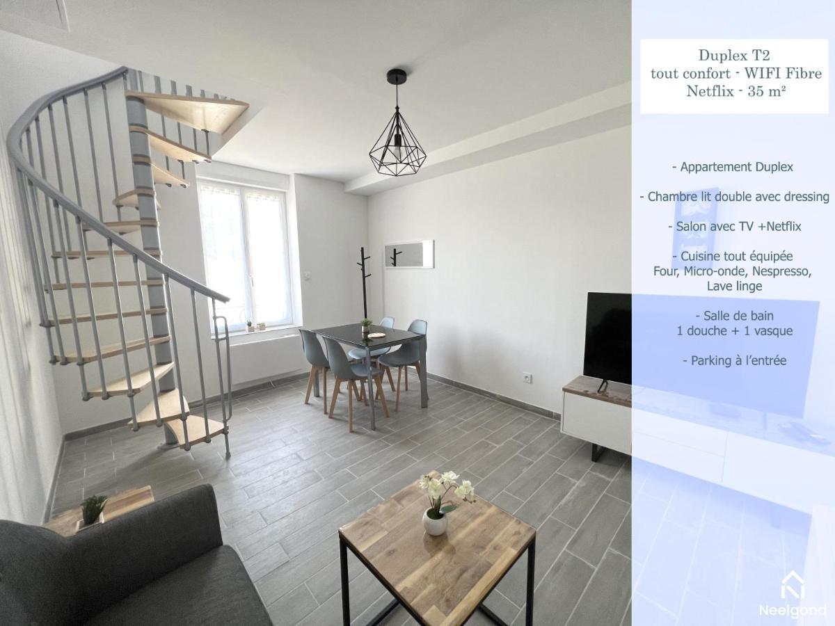 180B - Duplex T2 Tout Confort - Wifi Netflix Le Gond-Pontouvre Екстериор снимка